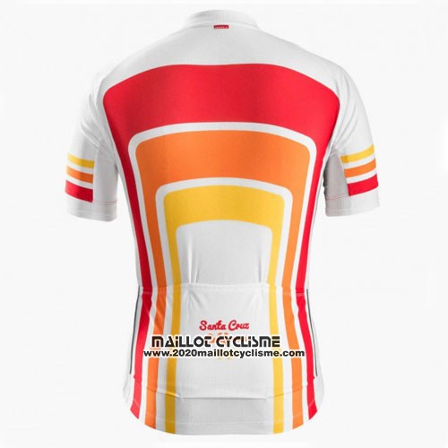 2016 Maillot Ciclismo Trek Bontrager Rouge et Blanc Manches Courtes et Cuissard